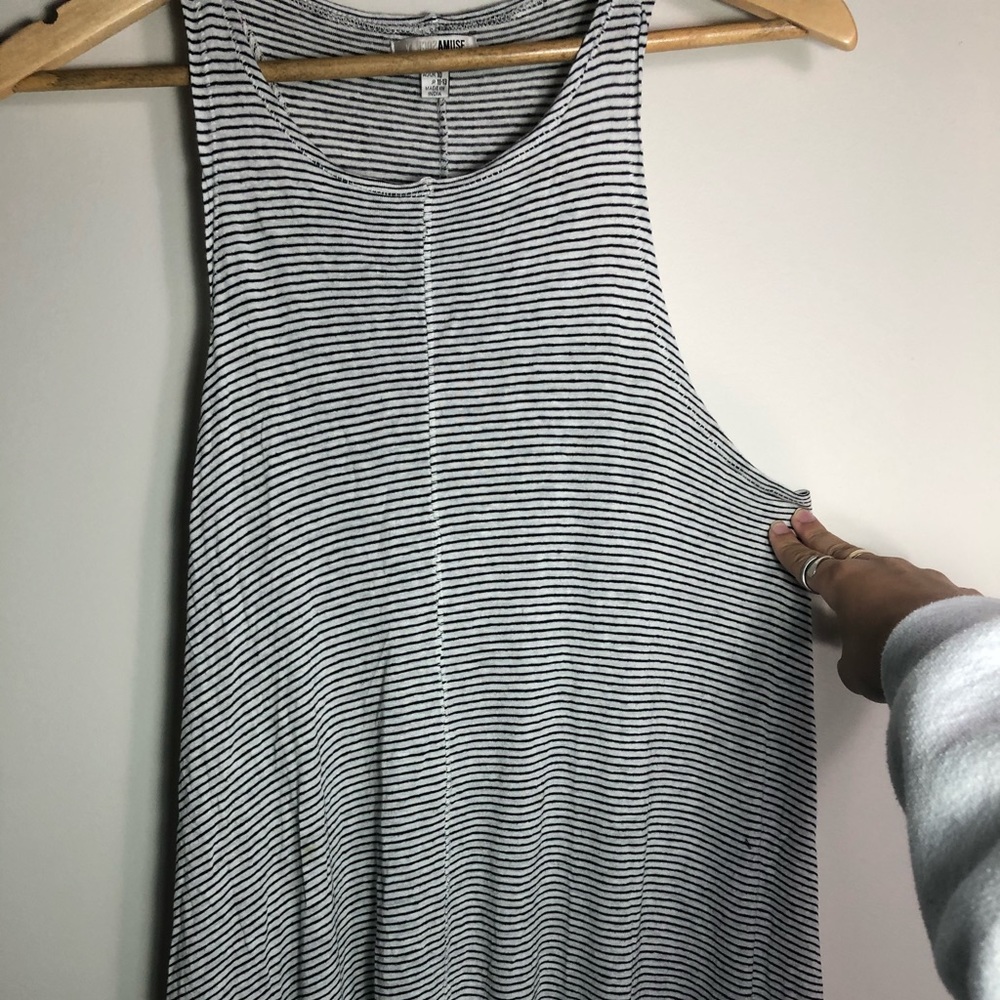 Amuse Society Striped Knit Mini Dress - Picture 3 of 4